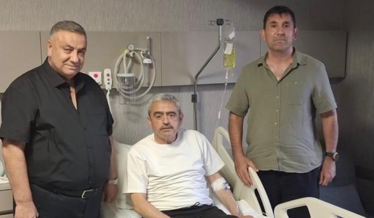 BBP’li Doğuhan Alp Altaylar’dan Haluk Alıcık’a moral ziyareti