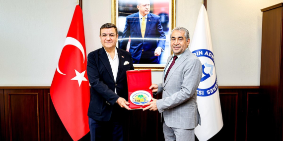 Hacısalihoğlu ve Kent’ten ADÜ’de ortak proje zirvesi
